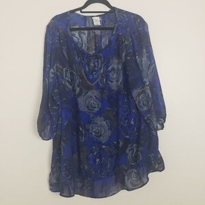 Just My Size peasant blouse G11